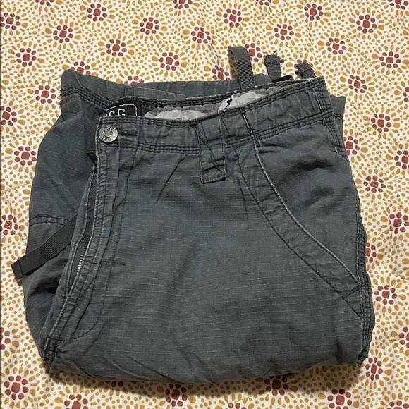 Champs Gray Cargo Shorts for Men - Picture 1 of 3